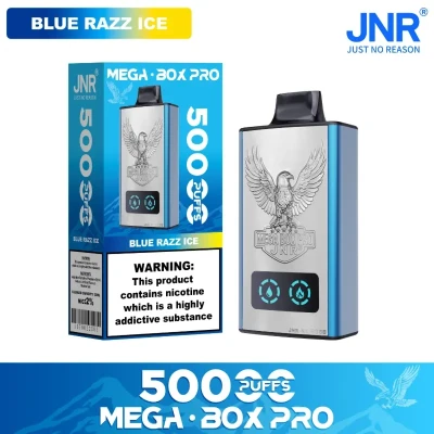 Blue Razz ice | Mega Box Pro 50K Puffs Disposable Vape